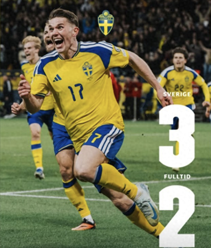 意大利三连败无缘世界杯 波兰扩军后遭瑞典淘汰